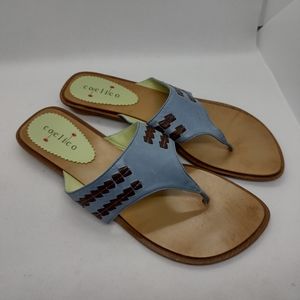 Coclico Sandals size 38 ( 7.5 us)